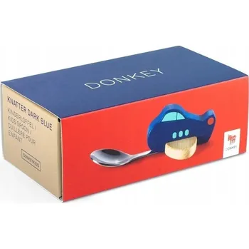 Obraz LŽÍCE PRO DĚTI - LETADLO TMAVĚ MODRÁ, DONKEY