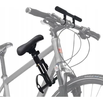 Sedlo na kolo SEDLO NA HORSKÉ KOLO S DRŽADLEM PŘENOSNÉ ČERNÉ