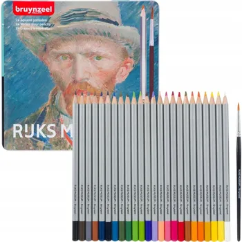 Pastelka Pastelky Bruynzeel Rijks Museum akvarelové 24 ks