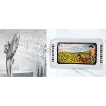 DRŽÁK NA SPRCHU NA ZEĎ VODĚODOLNÝ OTOČNÝ PRO TELEFON S VYSOKOU CITLIVOSTÍ