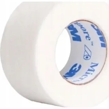 Lepicí páska Papírová páska 3M Micropore na řasy 2,5 cm x 9 m