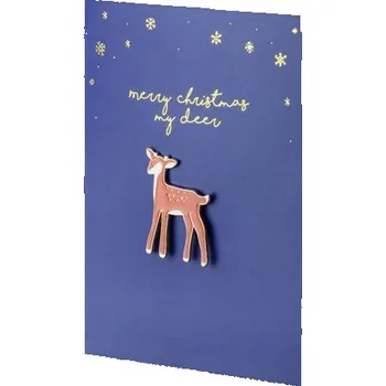 Obraz Vánoční přání s obálkou v sadě 10,5 x 15 cm