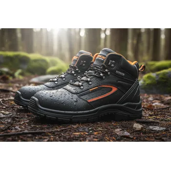 Pracovní obuv Z-STYLE Obuv FORTIS S3, membrane Velikost 42 (UK-8) černá/oranžová