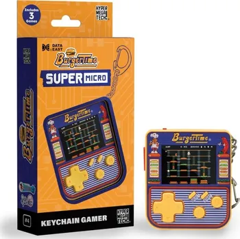 Herní konzole Evercade Super Micro - BurgerTime Keychain Gamer