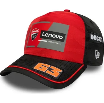 Kšiltovka Kšiltovka TEAM DUCATI Lenovo Bagnaia 63 černá, červená