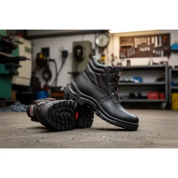 Pracovní obuv CERVA GROUP Obuv PANDA STRONG MITO S1 Velikost 35 (UK-3) černá/červená