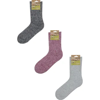 Dámské ponožky Ponožky z ovčí vlny, dámský set „A“- 3 páry Velikost: 39-42