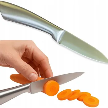 Kuchyňský nůž Kuchyňský NŮŽ na zeleniny , škrabka z nerezové oceli OLDMAN ocelová rukojeť 9 Cm