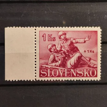 Sběratelství Známka Slovenský štát, Pof.60*, 1+1&nbsp;Ks