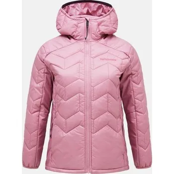 Peak Performance W Bunda s kapucí Elevate Liner Hood hnědá S