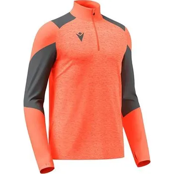 Pánská mikina Top Macron Izel 1/4 Zip - Pánský tréninkový top Izel s 1/4 zipem a s otvory pro palec od značky Macron, v různém barevném provedení. - 3501626