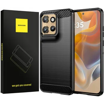 Pouzdro na mobilní telefon Zadní Kryt Spacecase pro Motorola Edge 50 Neo / ThinkPhone 25 černý