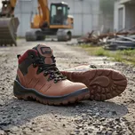 CERVA GROUP Obuv PANDA TPU MONVISO S3 Velikost 47 (UK-12) hnědá/černá