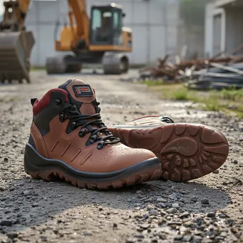 Pracovní obuv CERVA GROUP Obuv PANDA TPU MONVISO S3 Velikost 47 (UK-12) hnědá/černá