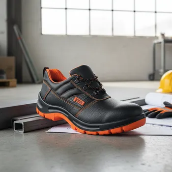 Pracovní obuv CERVA GROUP Polobotky PANDA BETA NEOS S1P Velikost 46 (UK-11) černá/oranžová