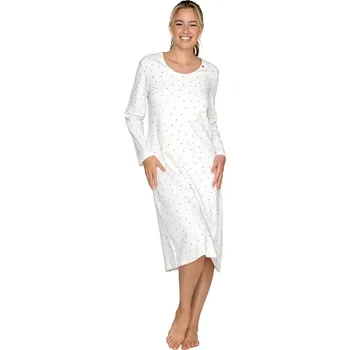 Dámská noční košile TIMO 392059 Beige Dots