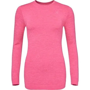 Dámské bezešvé termo triko KLIMATEX Lofot vínová Velikost: L/XL