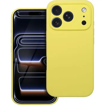 Náhradní kryt pro mobilní telefon Kryt pouzdra Silicone 2mm iPhone 17 Pro Lemon