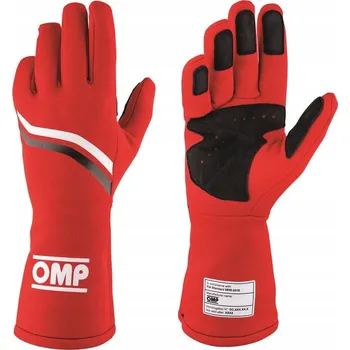 Rukavice Rukavice OMP Dijon 2021 Vintage červené vel M