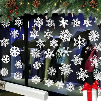 Vánoční dekorace NÁLEPKY NA OKNO VÁNOČNÍ OZDOBY NA OKNA A SKLA – VÁNOCE