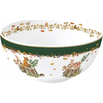 Easy Life/Nuova R2S, porcelánová miska 23 cm - AUTUMN FOREST DREAM