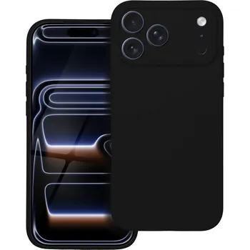 Náhradní kryt pro mobilní telefon Kryt pouzdra Silicone 2mm iPhone 17 Pro Max s MagSafe Black