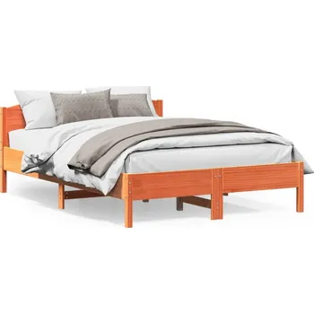 Postel zahrada-XL Postel bez matrace voskově hnědá 120 x 200 cm masivní borovice 842601