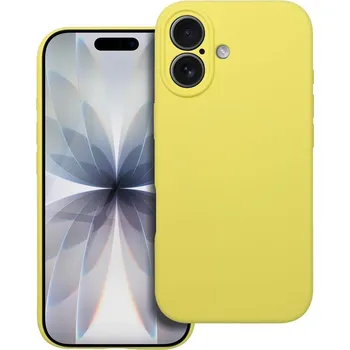 Náhradní kryt pro mobilní telefon Kryt pouzdra Silicone 2mm iPhone 17 s MagSafe Lemon