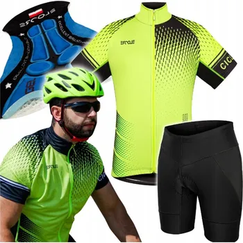 Cyklistické kalhoty Pánský cyklistický teplákovka, cyklo oblečení vel XL, triko a Kraťasy na kolo