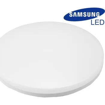 STROPNÍ SVÍTIDLO LED JARIN 24W 3000K BÍLÝ RÁM PRŮMĚR 28CM IP65 LED DIODY