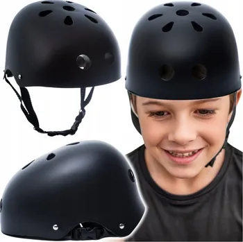 Cyklistická přilba Dětská cyklistická helma 48-55 cm na koloběžku pro kluky a holky