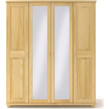 Šatní skříň KLASA-NÁBYTEK.cz Šatní skříň 4PL - borovice