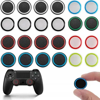 Gamepad NÁSTAVCE / KRYTKY NA ANALOGOVÉ PÁČKY PRO OVLADAČE PS4 PS5 PS3 XBOX 360 ONE SWITCH, 12 PÁRŮ