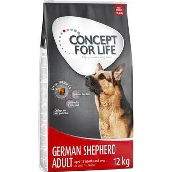 Krmivo pro psa Concept for Life German Shepherd Adult 12kg – Krmivo pro dospělé německé ovčáky 12 kg