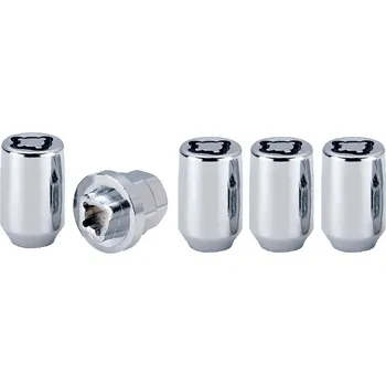 Sada bezpečnostních diskových matic M12x1,5 V36, 4 ks + klíč - 11.204