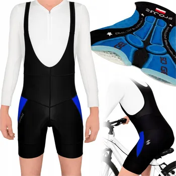 Pánské kraťasy Cyklistické Kraťasy Ercole L Černé