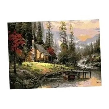 Malování podle čísel – DŮM V lese 40X50 CM