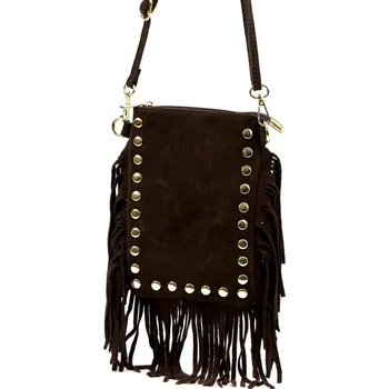 Kožená kabelka Luka hnědá KZ2259423