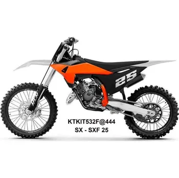 UFO sada plastů KTM SX 125 / 150 / 250 / 300 '25, SXF (SX-F) 250 / 350 / 450 '25-'26 (bílá/oranžová/černá)