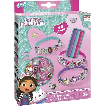 dětská sada na výrobu šperků Totum Gábinin kouzelný domek Vyrob si náramky