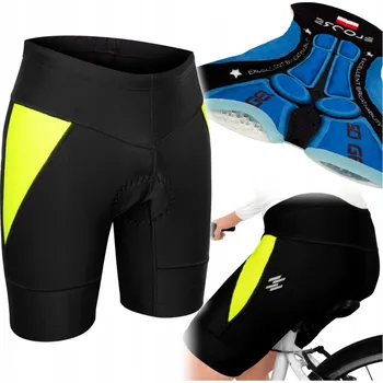 Pánské kraťasy Cyklistické Kraťasy Ercole 4XL černé