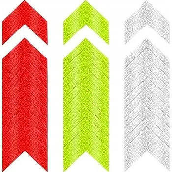 30X REFLEXNÍ SAMOLEPKY VÝSTRAŽNÉ PRO DĚTI BEZPEČNOST KOLO PROCHÁZKA