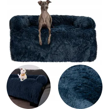 Pelíšek pro psa Pelíšek pro psy na gauč, plyšový Shaggy Potah 90x80 cm
