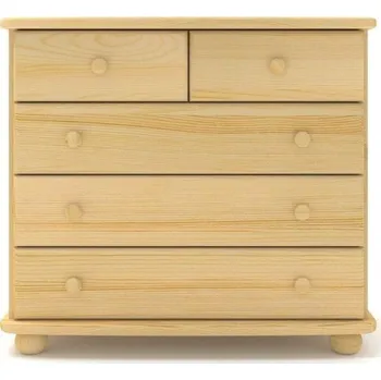 Komoda KLASA-NÁBYTEK.cz Zásuvková komoda 2 - borovice