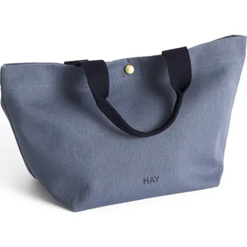 HAY Bavlněná taška Mini Tote Bag Steel Blue