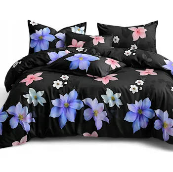 Povlečení Povlečení 160x200 + 2 Povlaky 70x80 Bavlněné Sada Povlečení Moderní Hladké