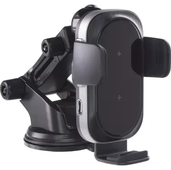 Držák s Qi dobíjením, motoricky ovládaný s dvojitou cívkou