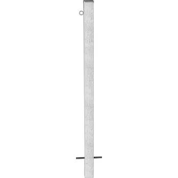 parkovací zábrana Vymezovací sloupky z oceli, žárově zinkované, k zabetonování, výška nad zemí 1000 mm, 70 x 70 mm