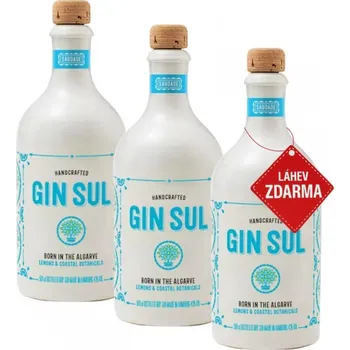 Gin Akce 2+1: 2x Gin Sul 0,5L + Gin Sul ZDARMA