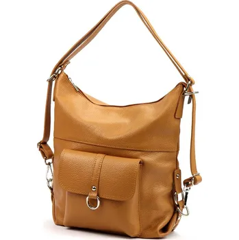 Kožená kabelka Patrizia hnědá KZ2219580